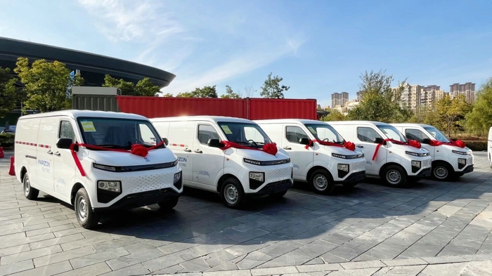 首批星享V6E換電版成功交付，遠程新能源商用車深入內蒙古市場4.jpg