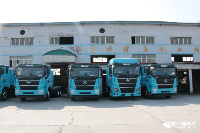 三一電動重卡成邯鄲砂石料運輸企業忠實伙伴3.png