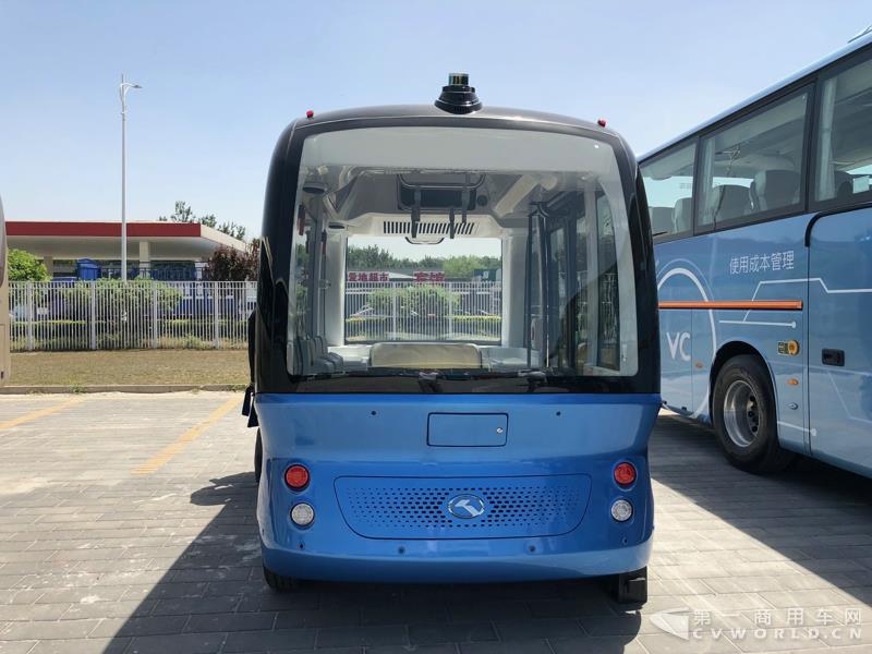 廈門金龍阿波龍無(wú)人駕駛車