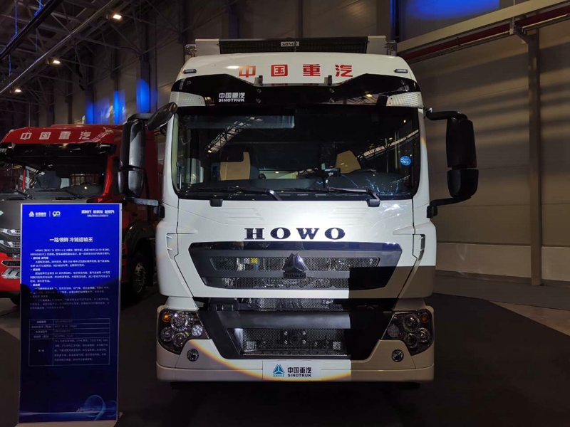 重汽豪沃TX系列4×2冷藏車（豪華版），重汽MC07國五發動機